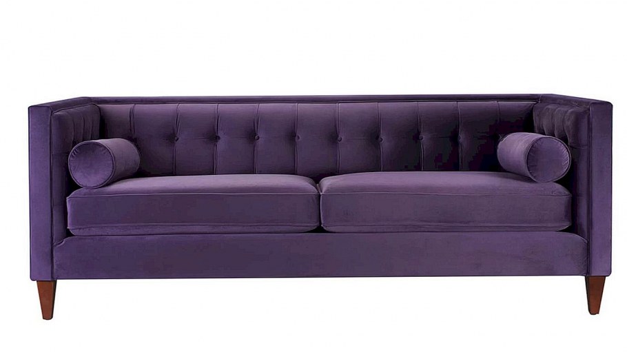 Диван Nora фиолетовый