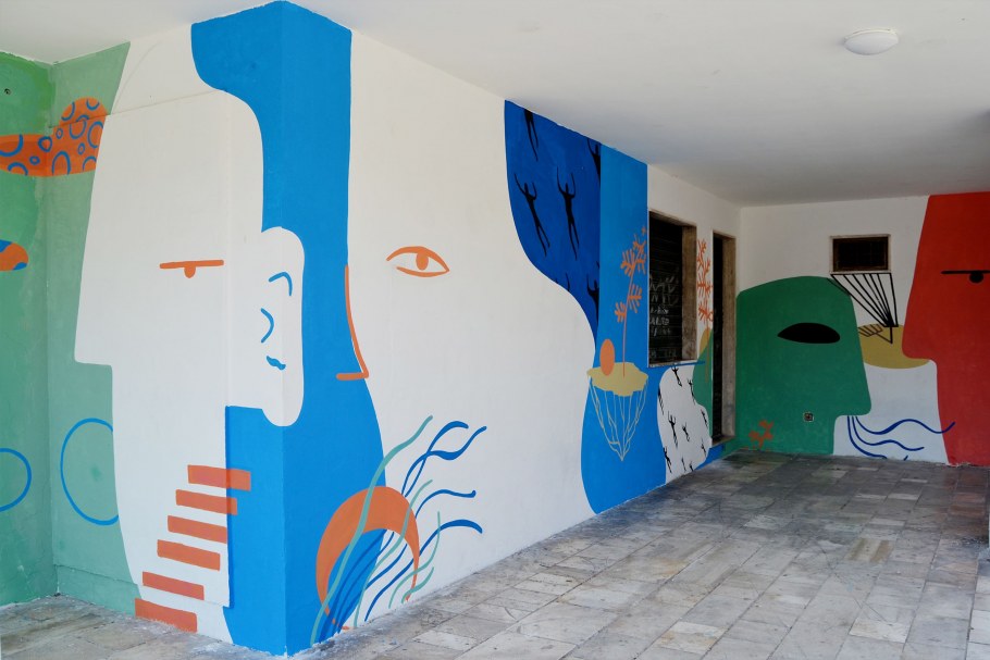 Роспись стен в стиле поп арт