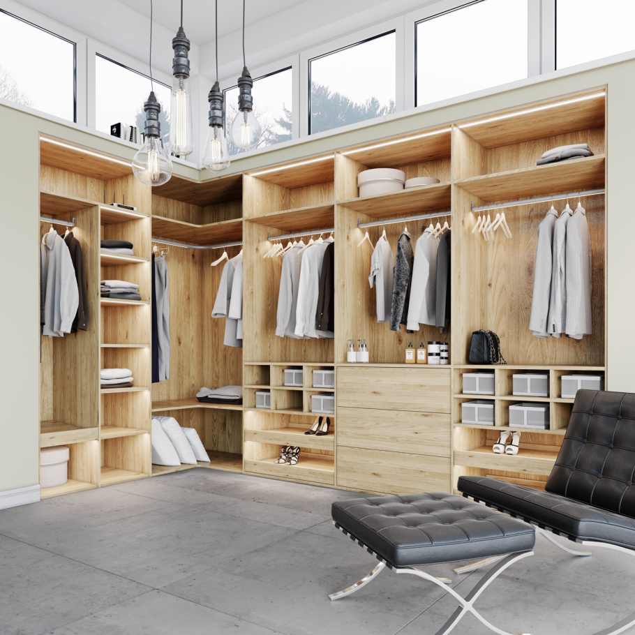 Гардеробные комнаты