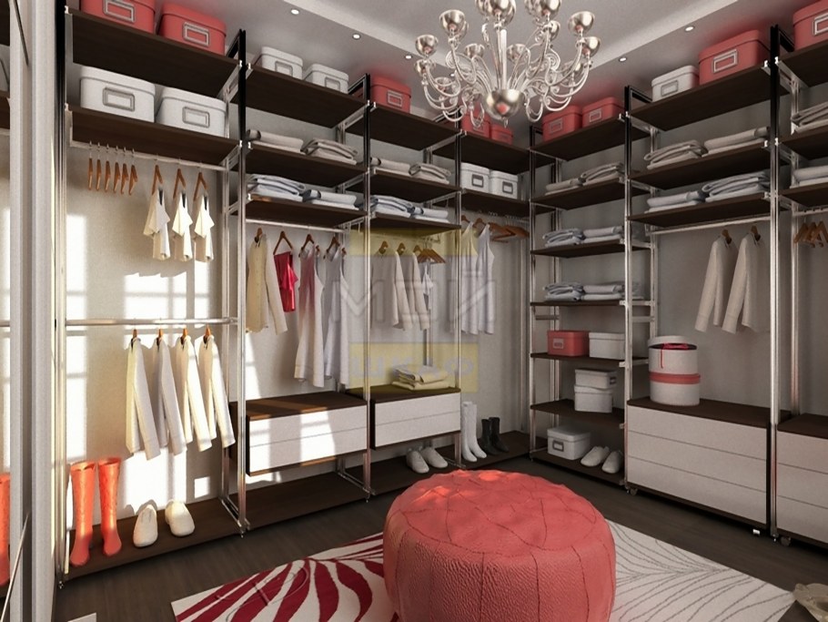 Интерьер гардеробной