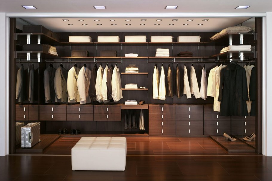 Современные гардеробные