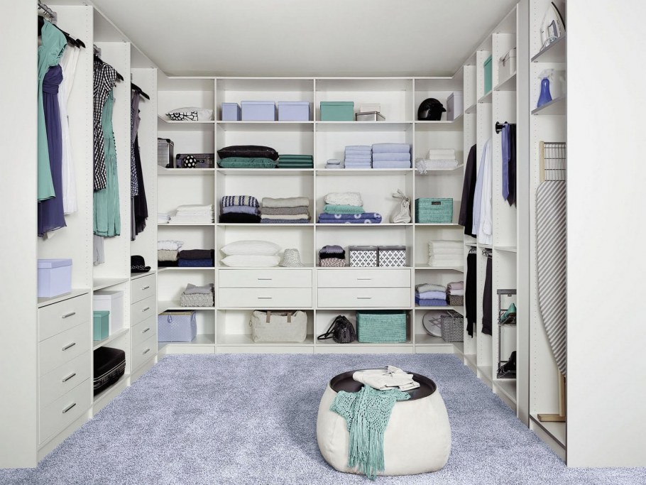 Ковролин в гардеробной