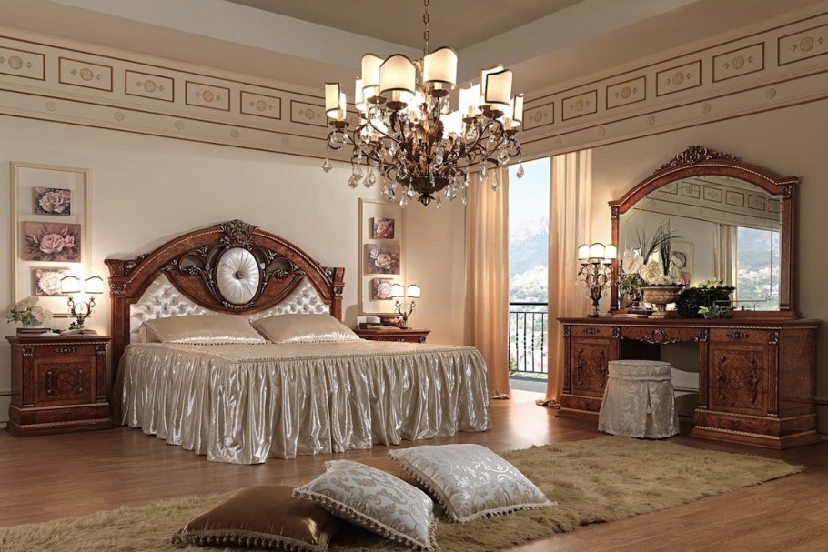 Спальня в классическом стиле
