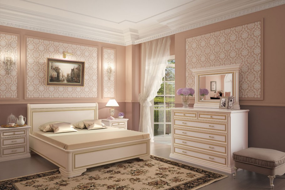 Кровать Kreind Romantic Gold