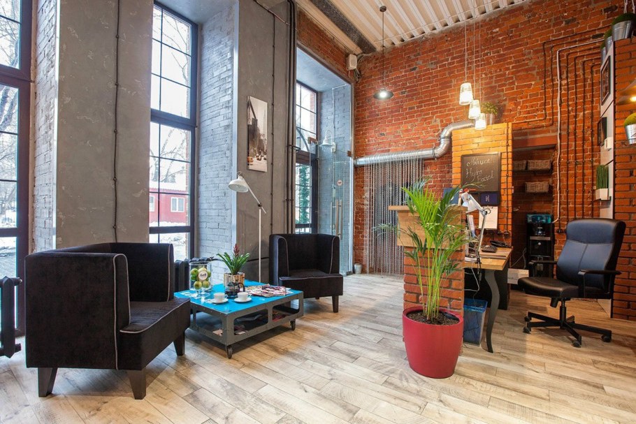 Салон красоты в стиле лофт