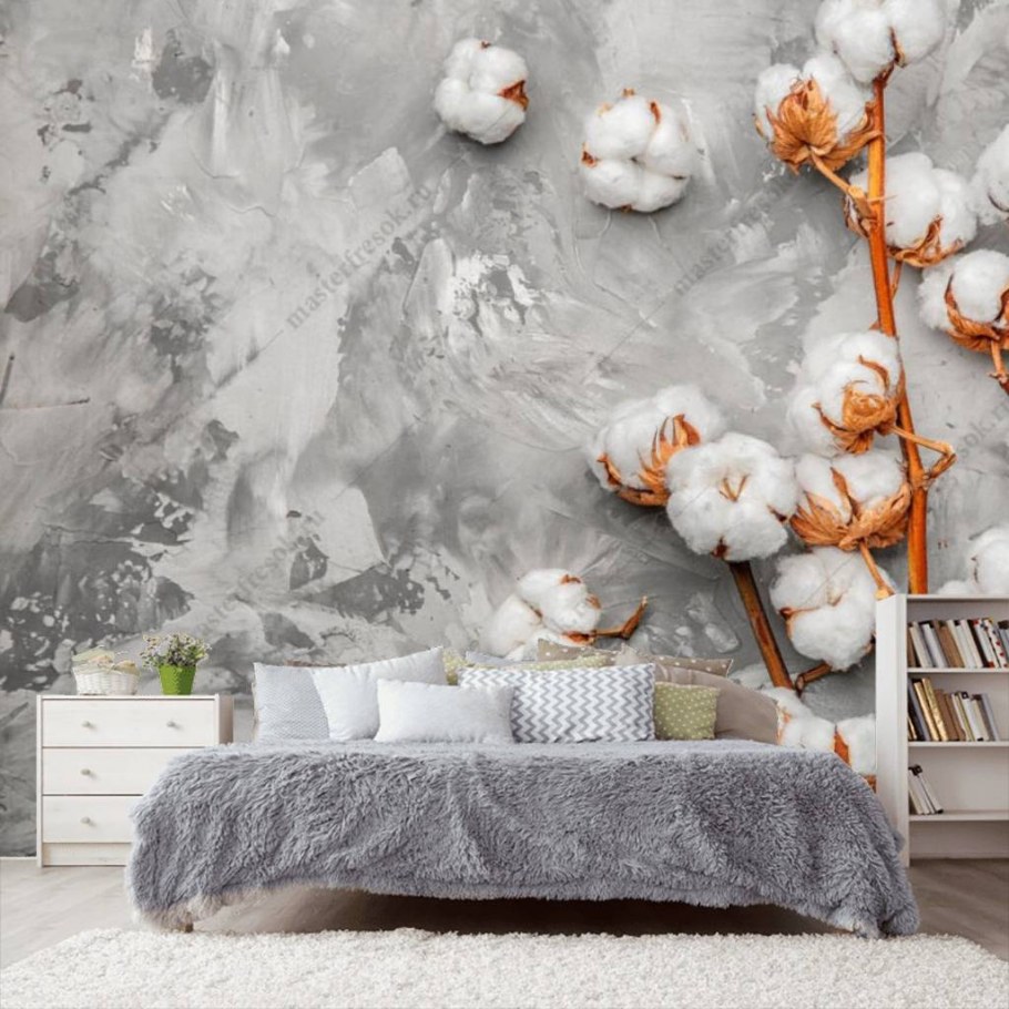 Украшение интерьера хлопком