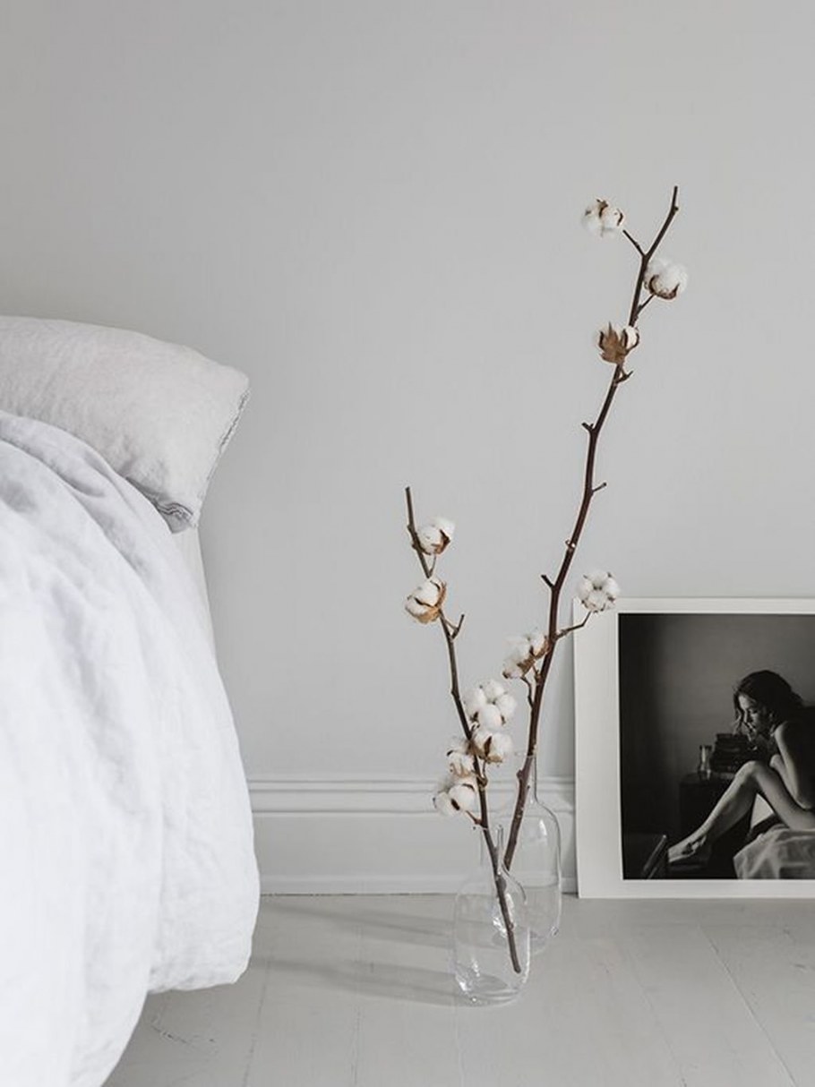 Букет цветов "хлопок"