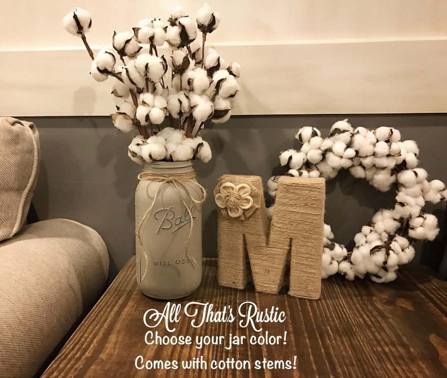 Ветка хлопка