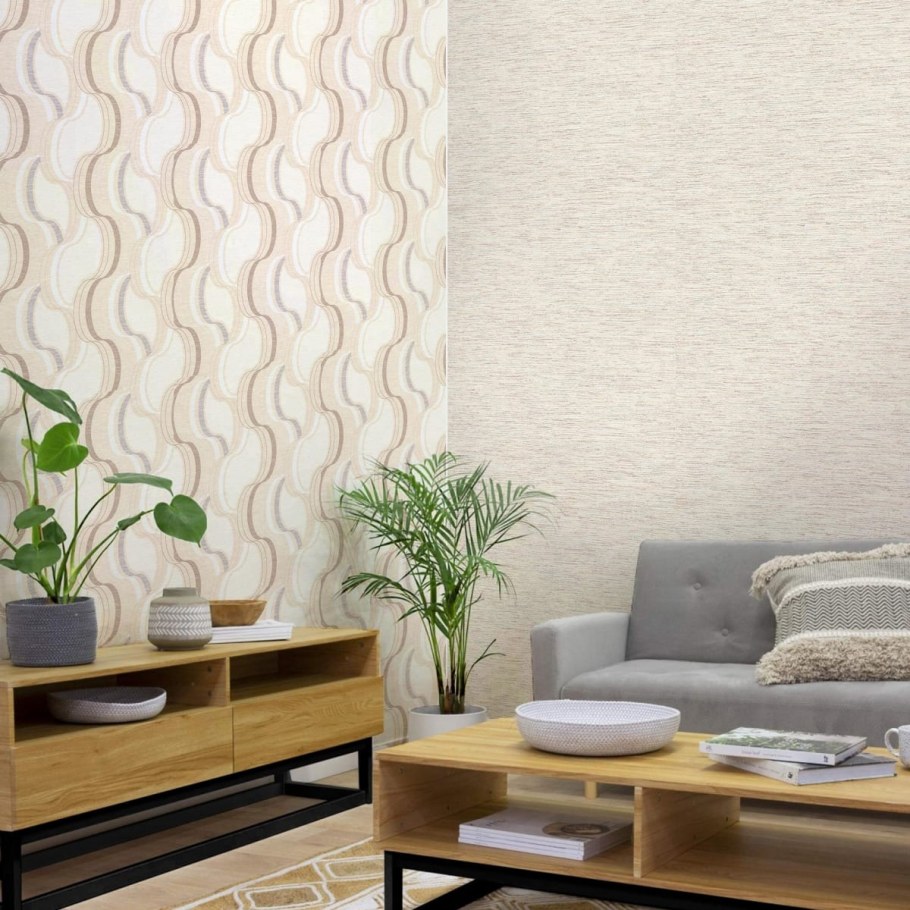Обои бумажные МОФ Ecostyle серые 0.53 м 238862-5