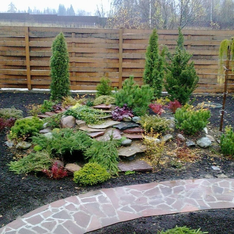 Альпинарий хвойные Каскад