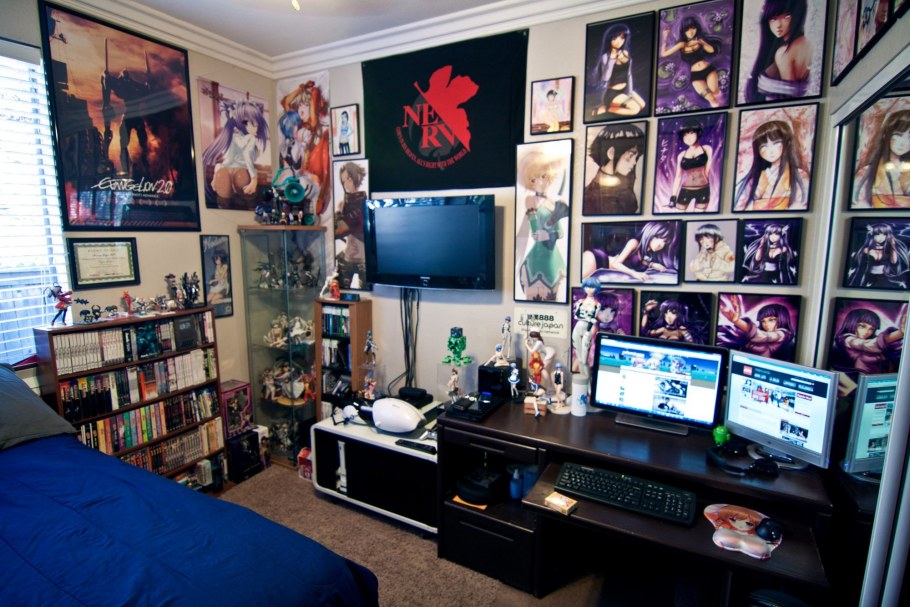 Комната отаку Мику