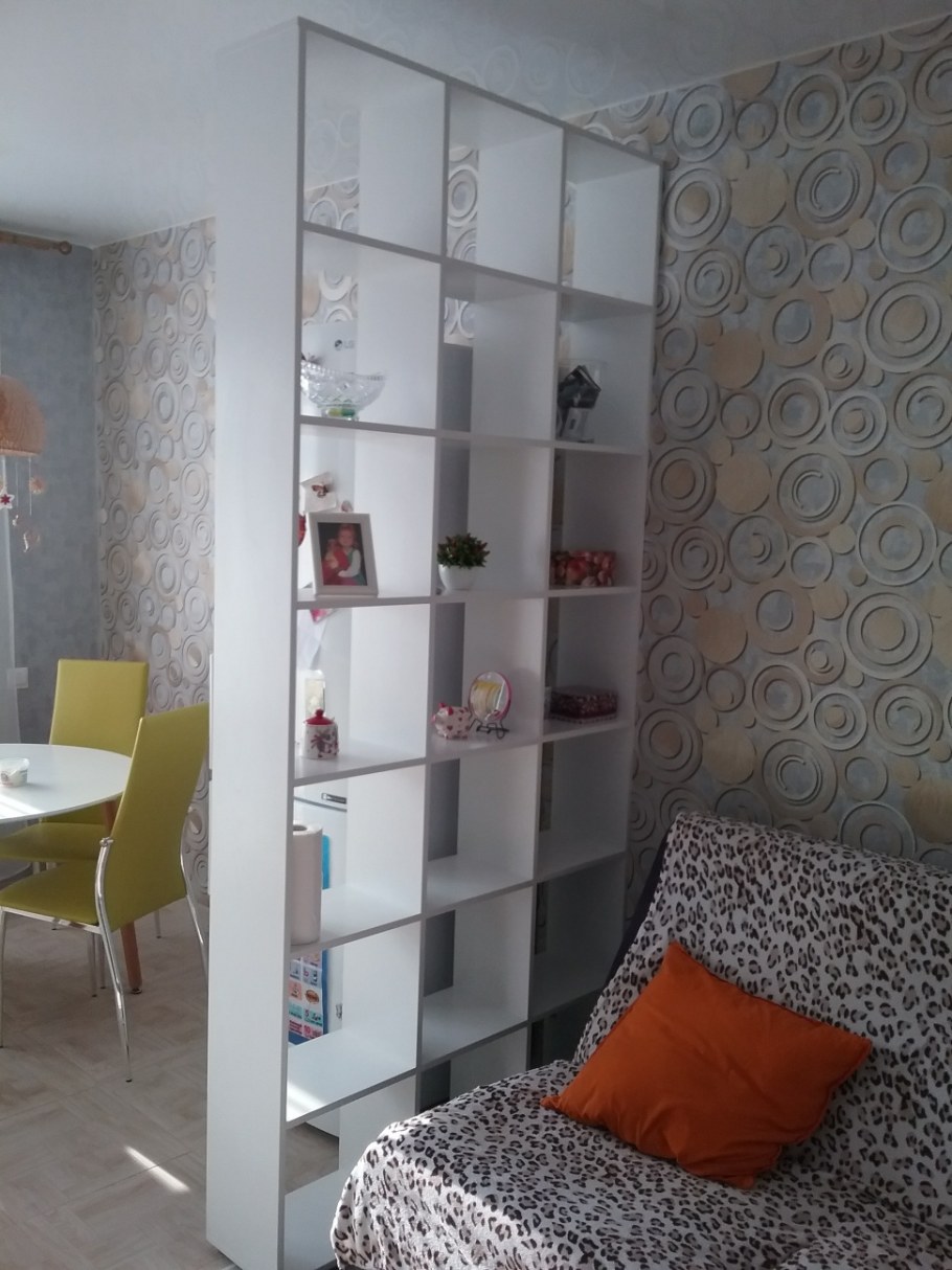 Стеллаж икеа зонирование однокомнатной