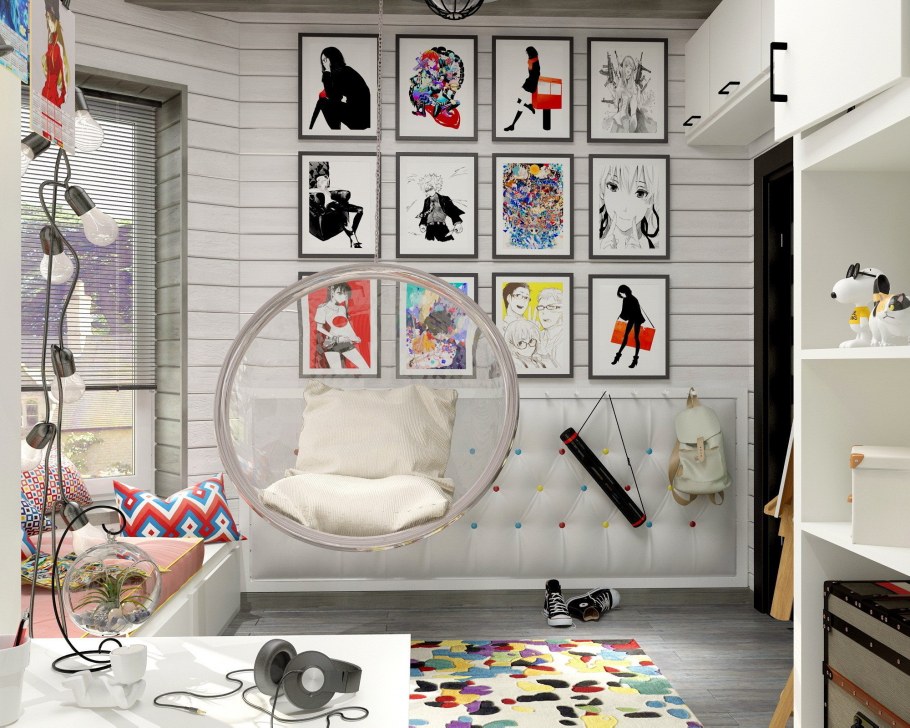 Картины в комнату подростка