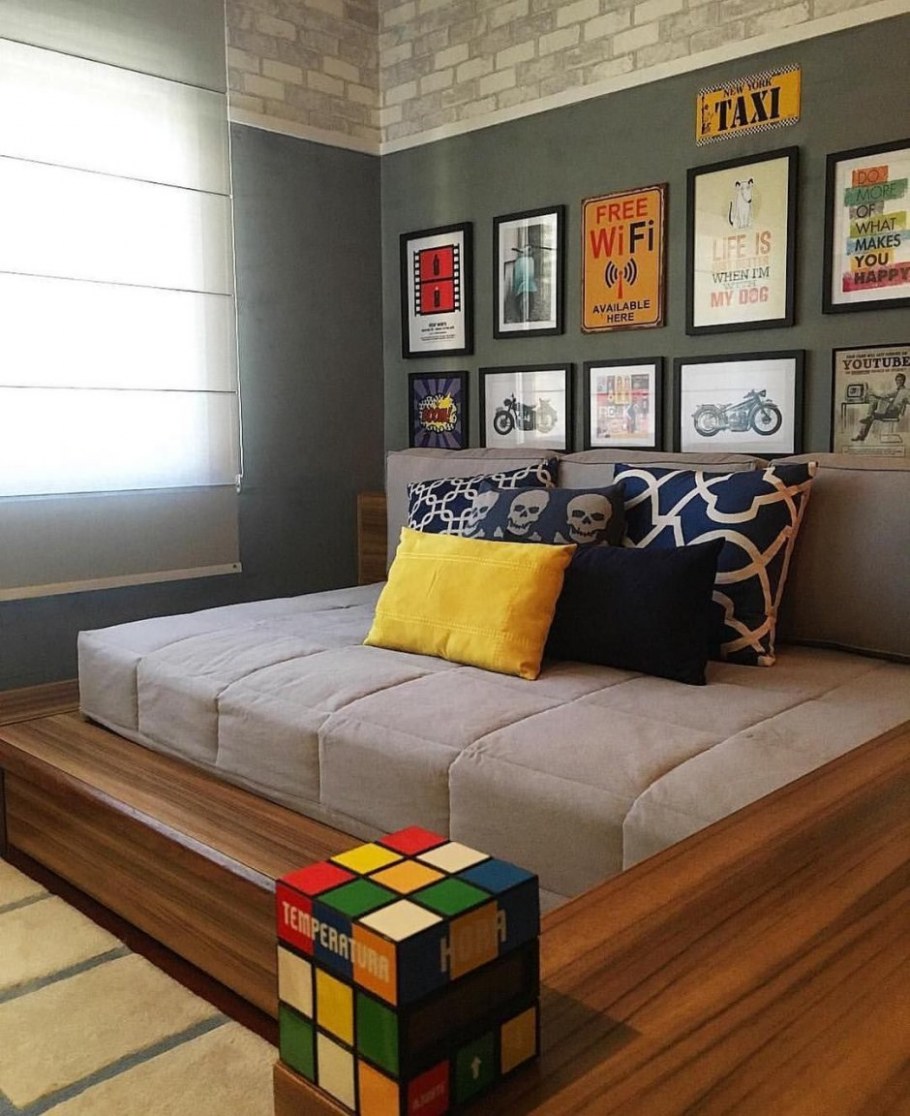 Комната подростка в скандинавском стиле