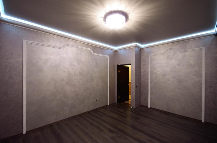 Декоративныештукатурка мокрый шелк