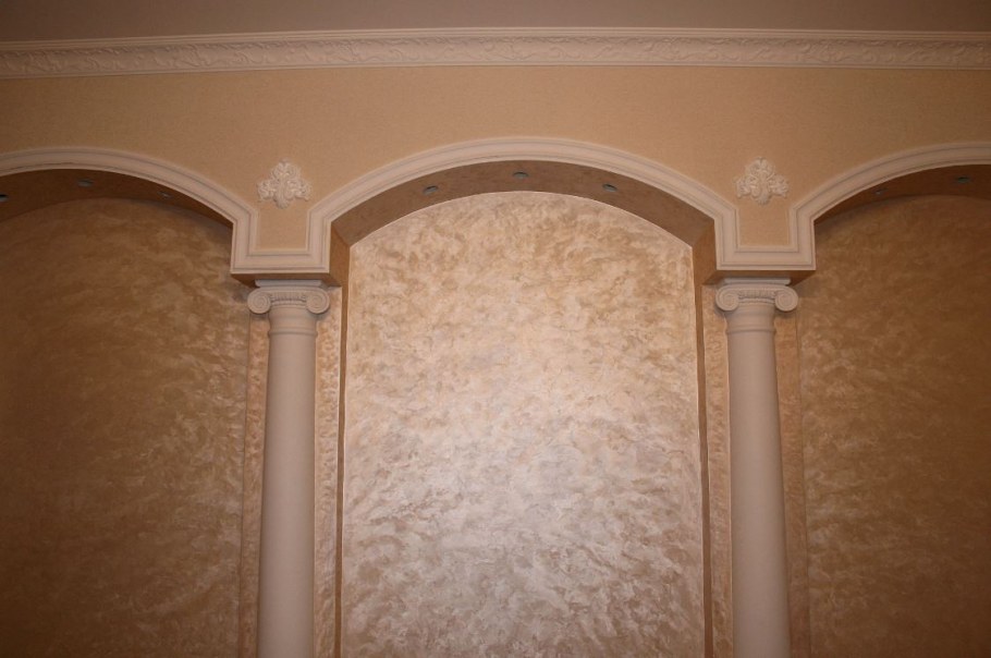 Арка штукатурка