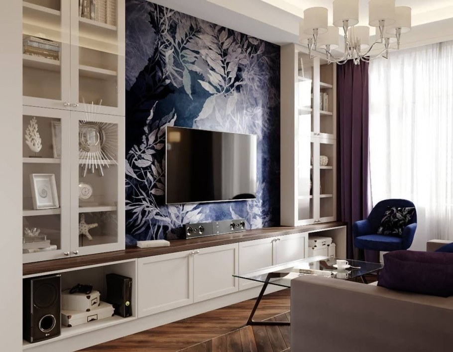 Гостиные с телевизором