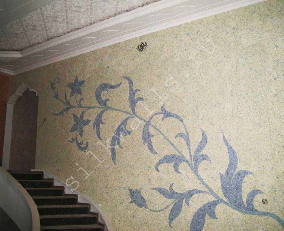 Шёлковая декоративная штукатурка Silk Plaster премиум 805