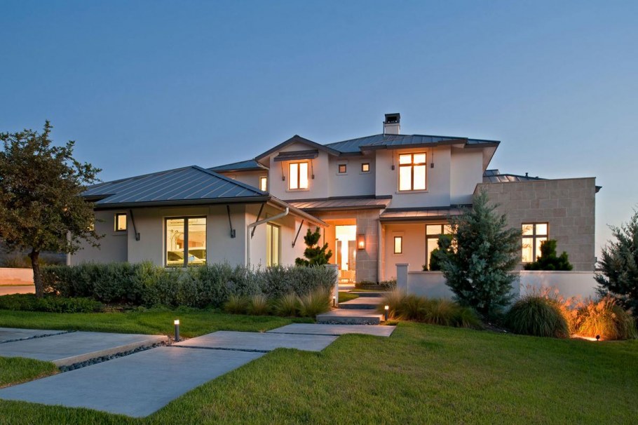 Особняк в стиле замка в США