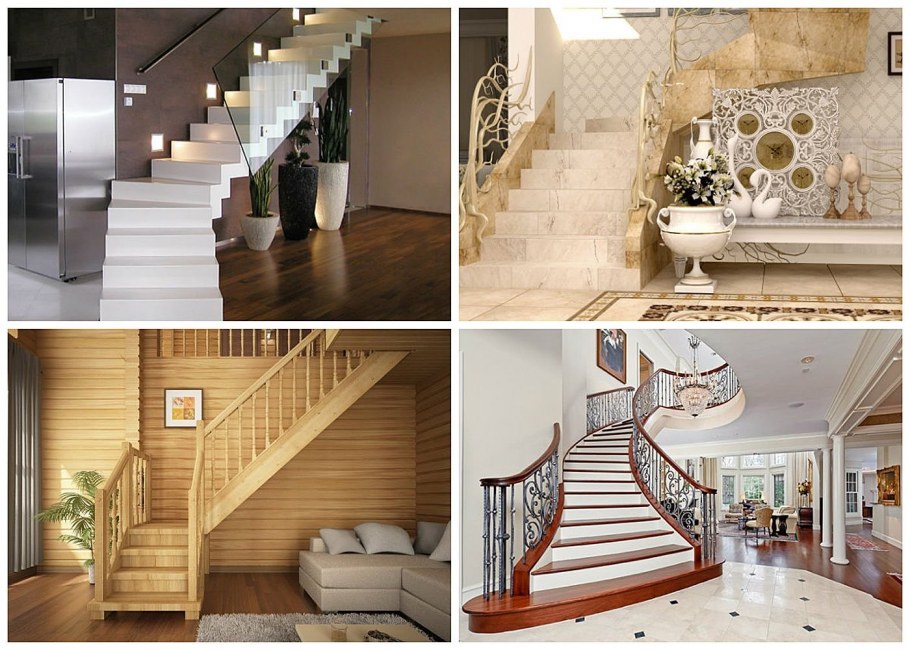 Лестница полукругом