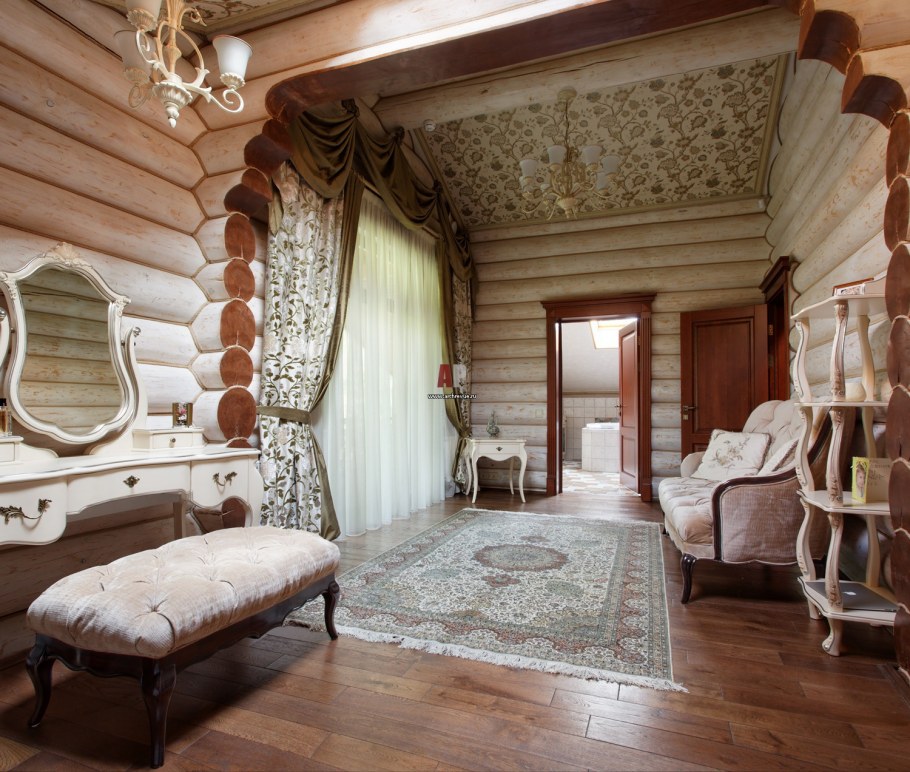 Интерьер в стиле русского Терема