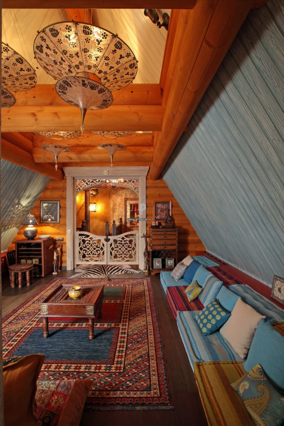 Старорусский стиль в интерьере