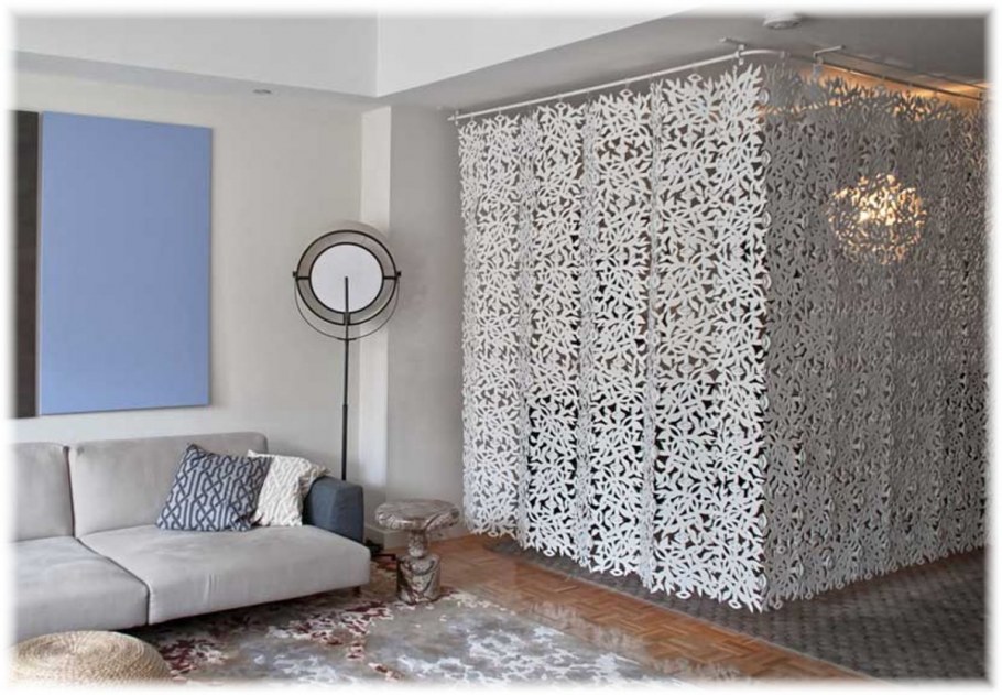 Перегородка для зонирования комнаты