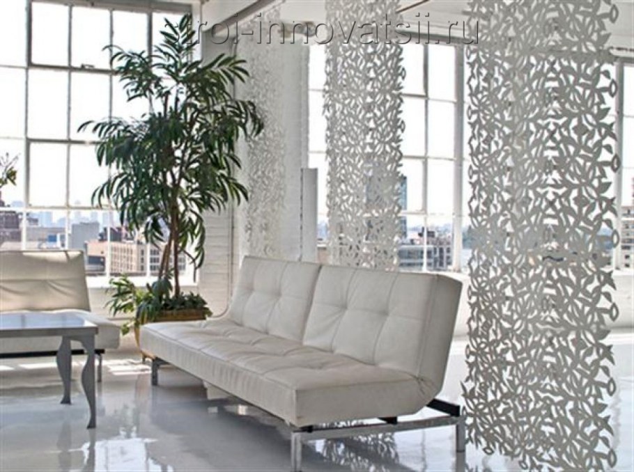 Перегородка для зонирования комнаты