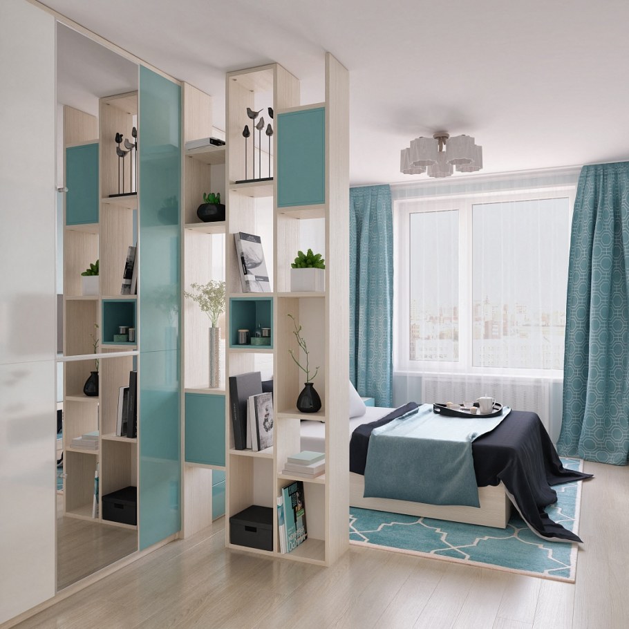 Перегородка для зонирования комнаты