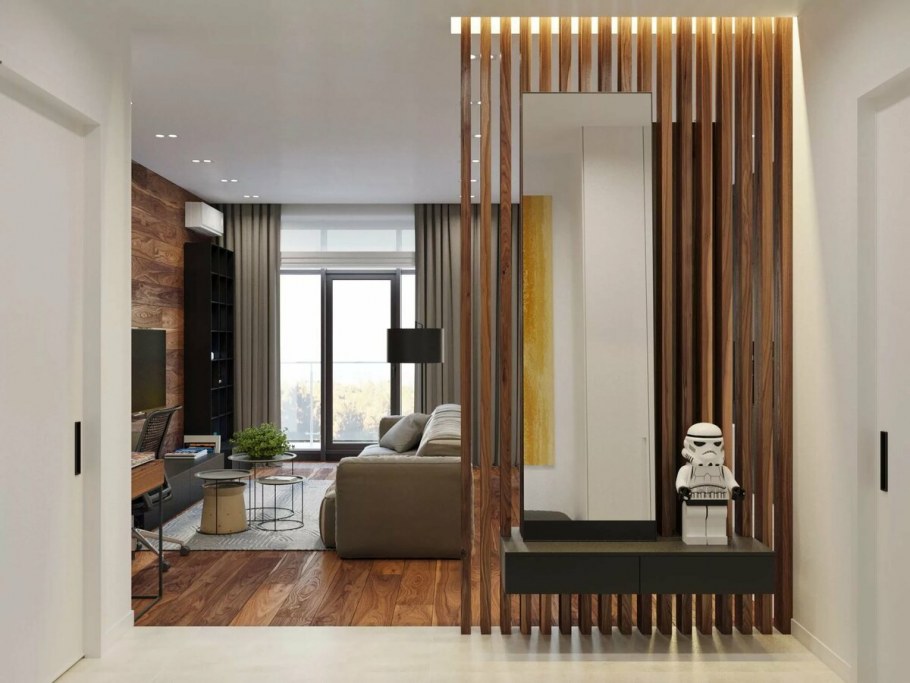 Декоративные перегородки в интерьере