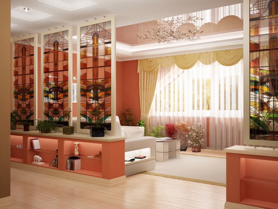 Дизайнерские перегородки для зонирования