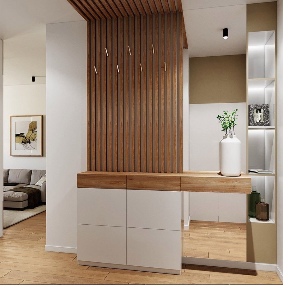 Реечные перегородки Хольц