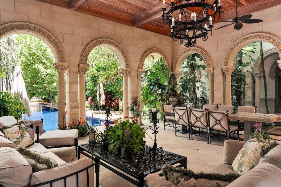 Португалия вилла колониальный стиль внутренний дворик