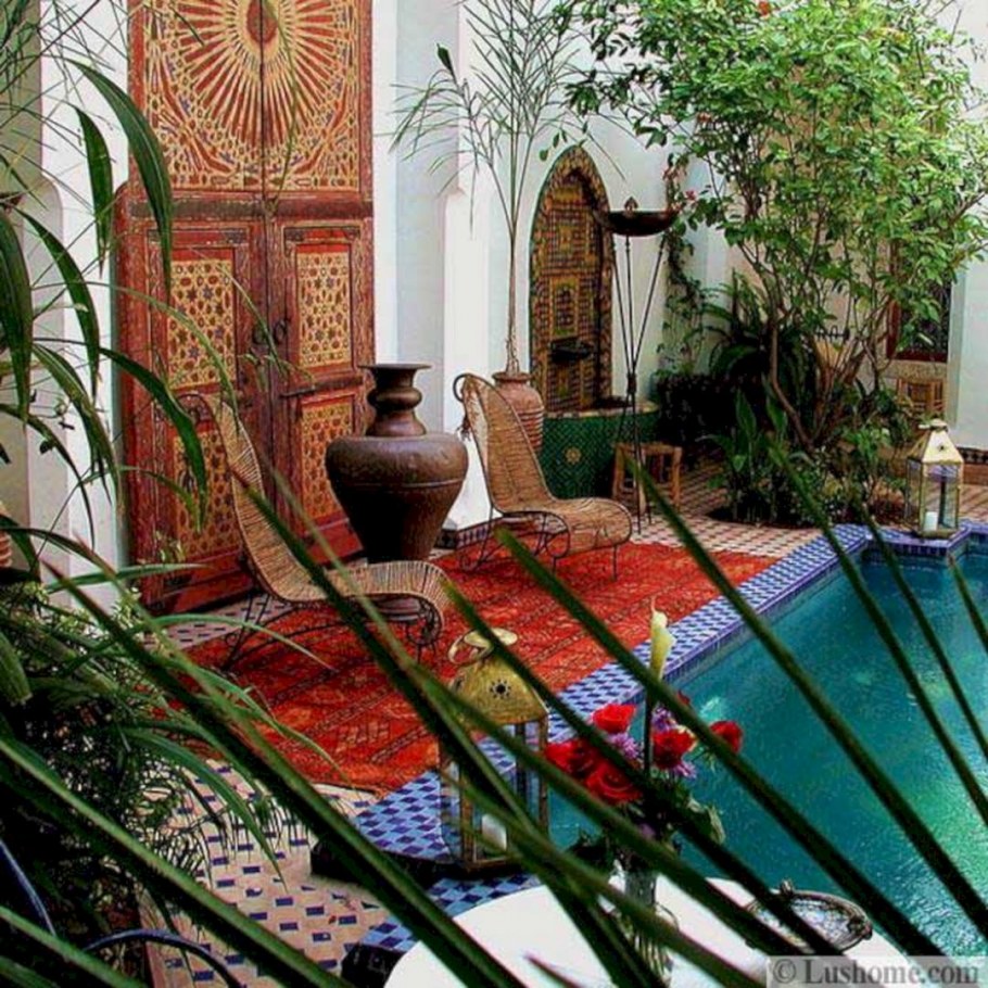 Испано мавританский стиль планировка