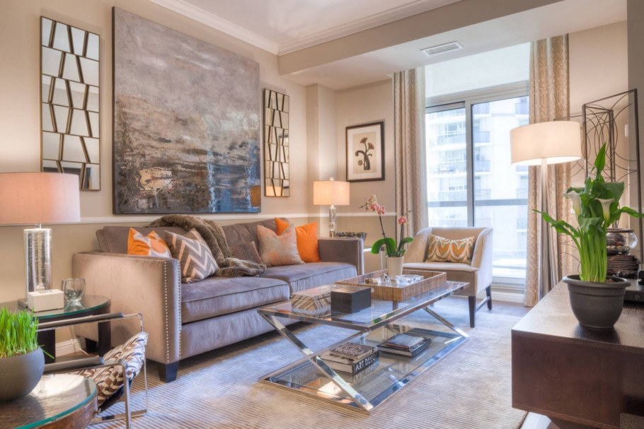 Сочетание цветов в интерьере