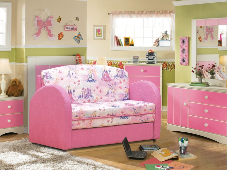 Диван кровать для девочки