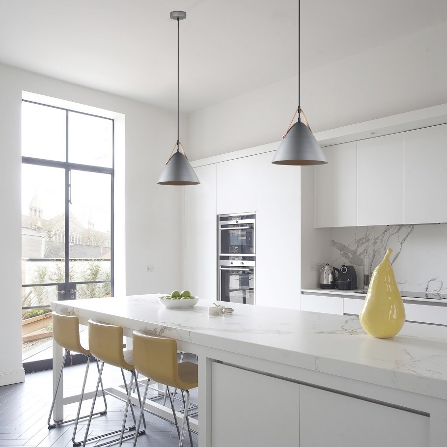 Светлая гостиная в скандинавском стиле