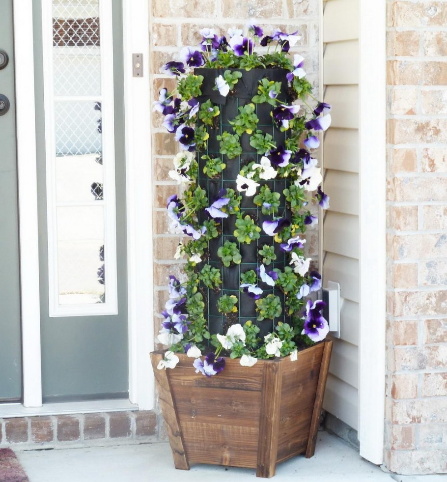 Цветник Flower Tower Цветочная башня