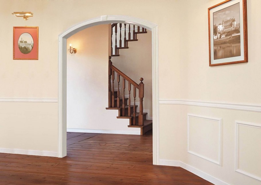 Отделка квадратной арки