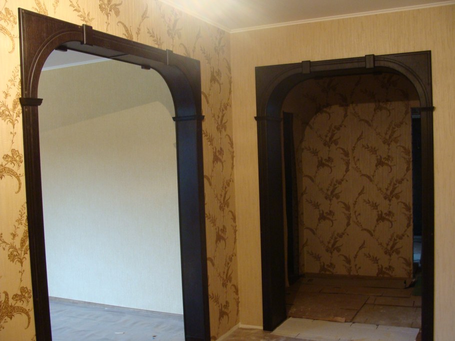 Деревянная арка