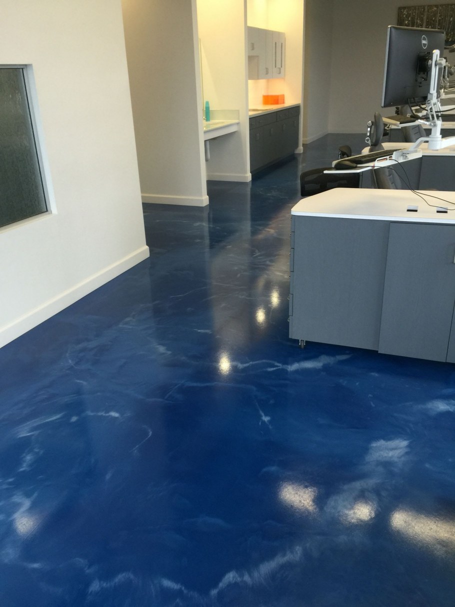 Epoxy Flooring Metallic