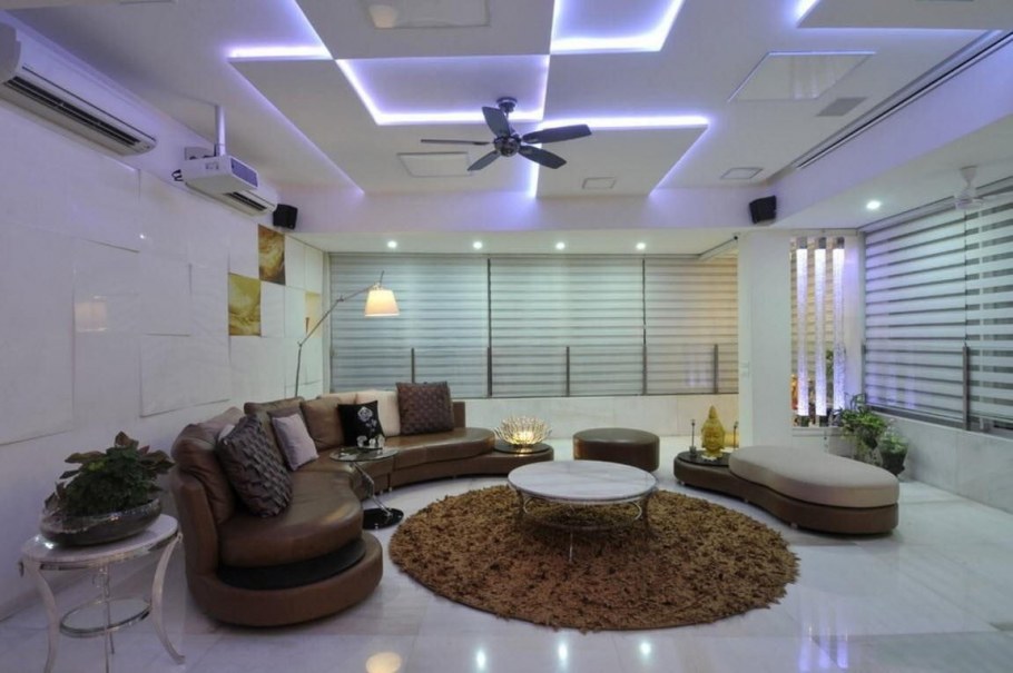 Освещение в гостиной