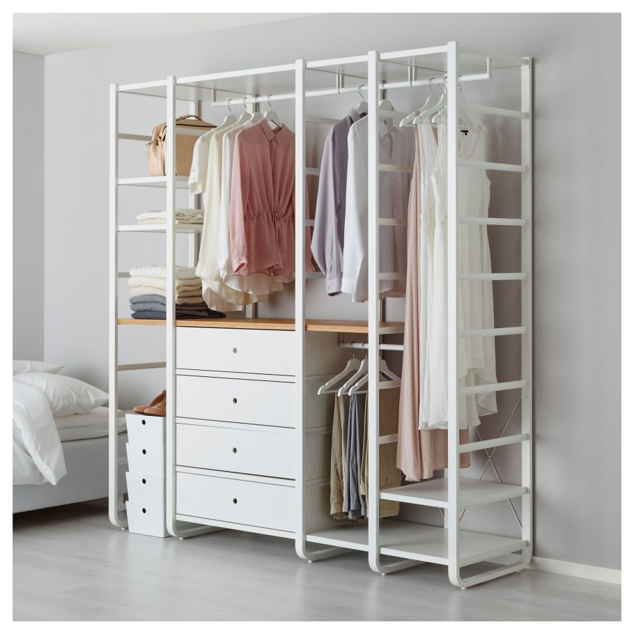 Гардеробная икеа ЭЛВАРЛИ