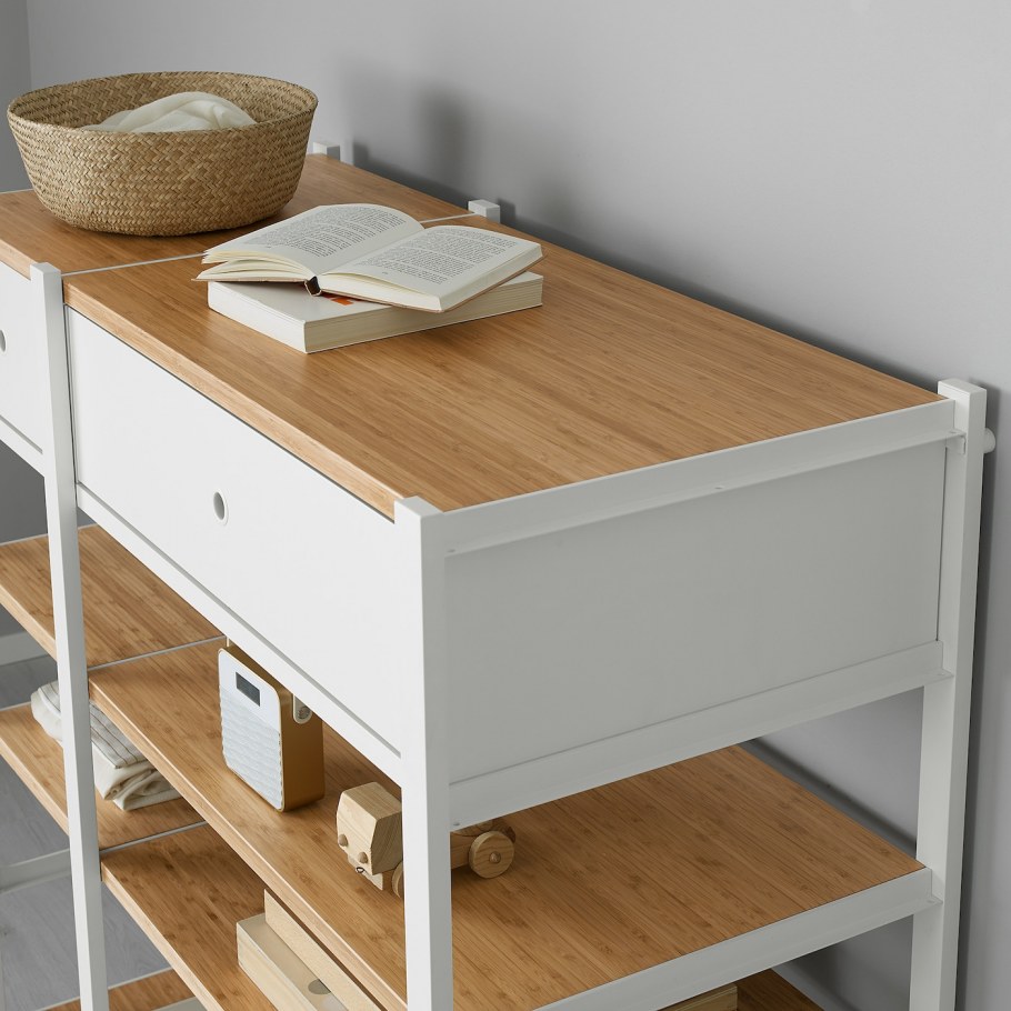 Стеллаж ЭЛВАРЛИ икеа