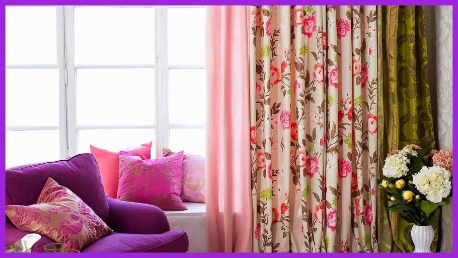 Шторы на люверсах в гостиную