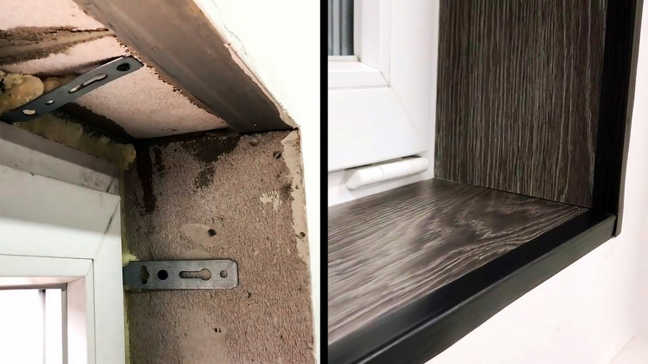 Оконные откосы из ламината