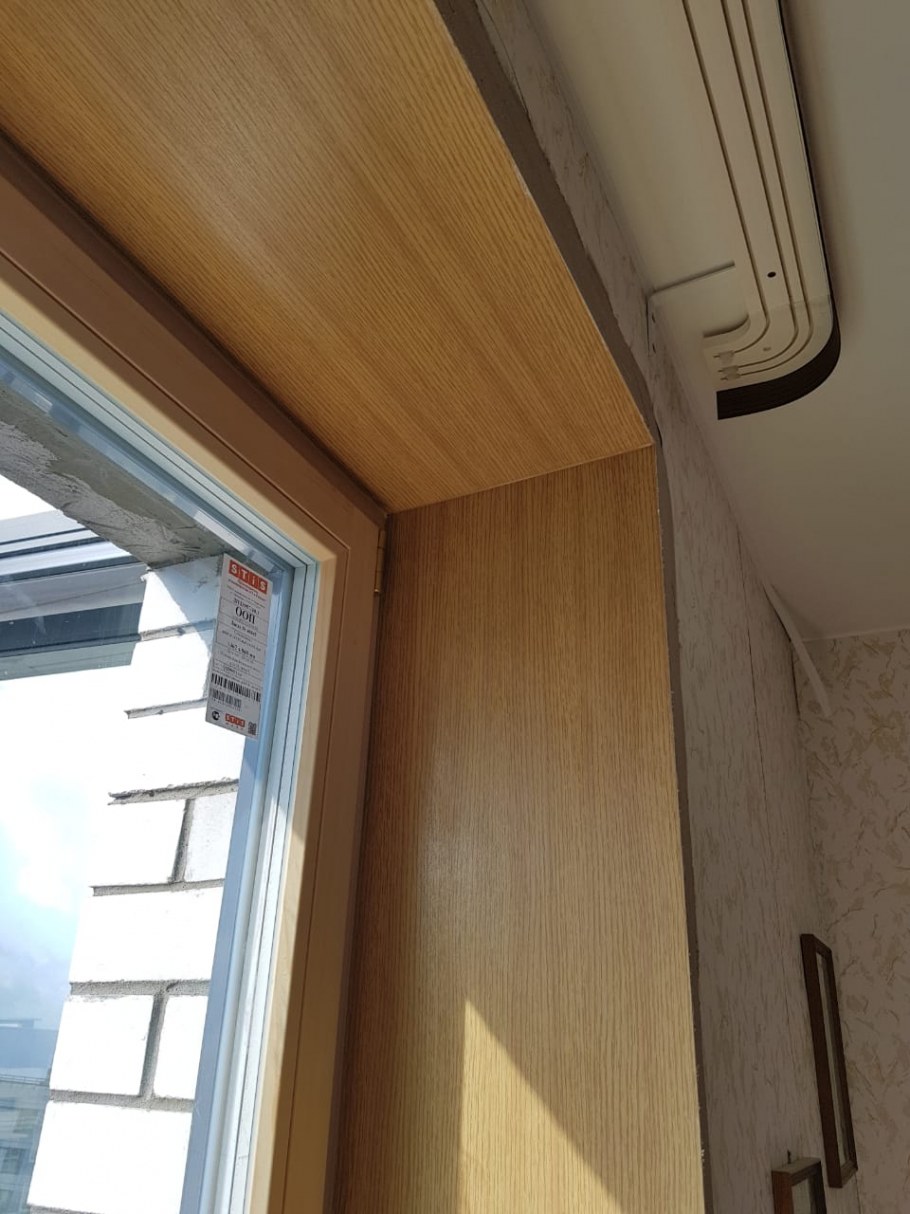 Деревянные откосы на окна