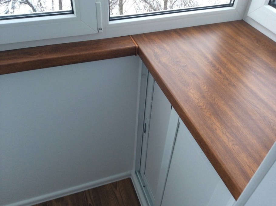 Оконные откосы из ламината