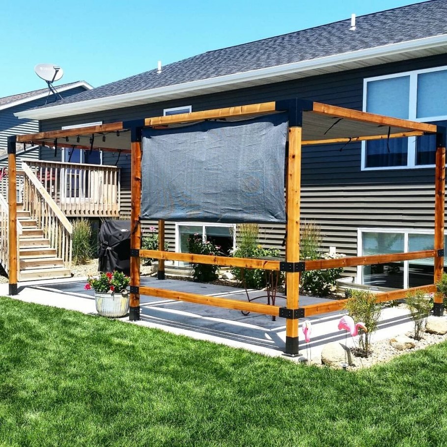 Навес к дому