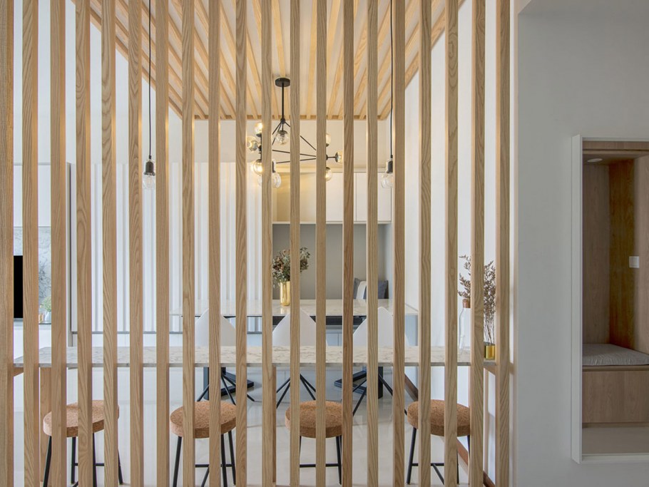 Реечная перегородка с поворотным механизмом Sofia 37